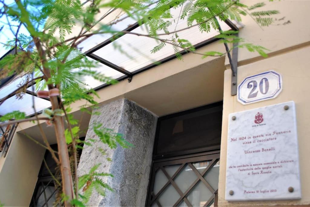 La Casa Del Cacciatore - Alloggio Con Terrazzo Lejlighed Palermo Eksteriør billede