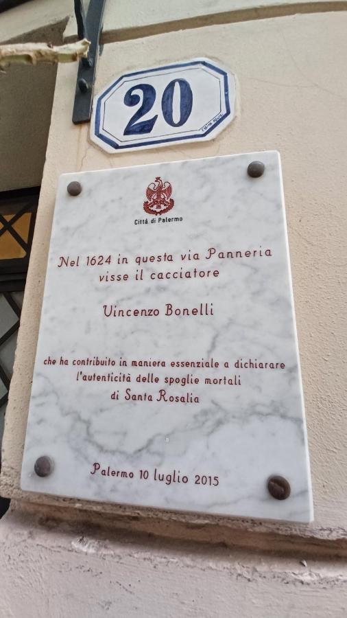 La Casa Del Cacciatore - Alloggio Con Terrazzo Lejlighed Palermo Eksteriør billede