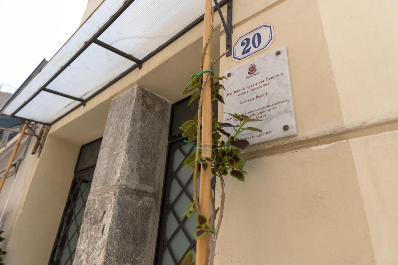 La Casa Del Cacciatore - Alloggio Con Terrazzo Lejlighed Palermo Eksteriør billede