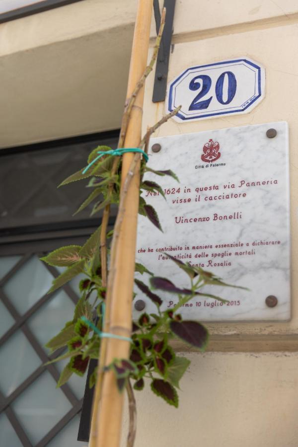 La Casa Del Cacciatore - Alloggio Con Terrazzo Lejlighed Palermo Eksteriør billede